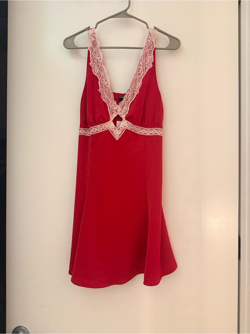 Wild Fable Lace Red Dress NWT